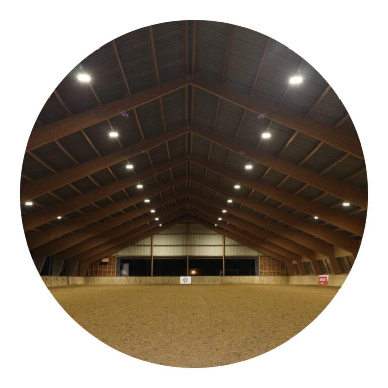 Ledverlichting-manege