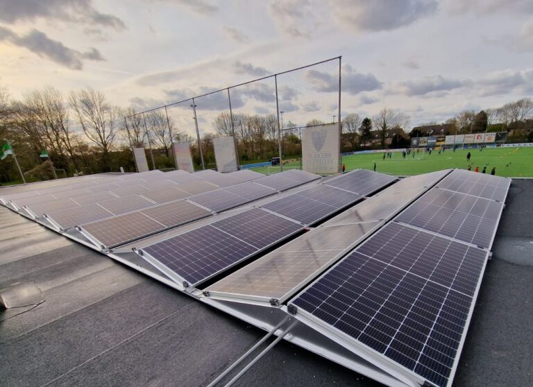 Zonnepanelen sportclub